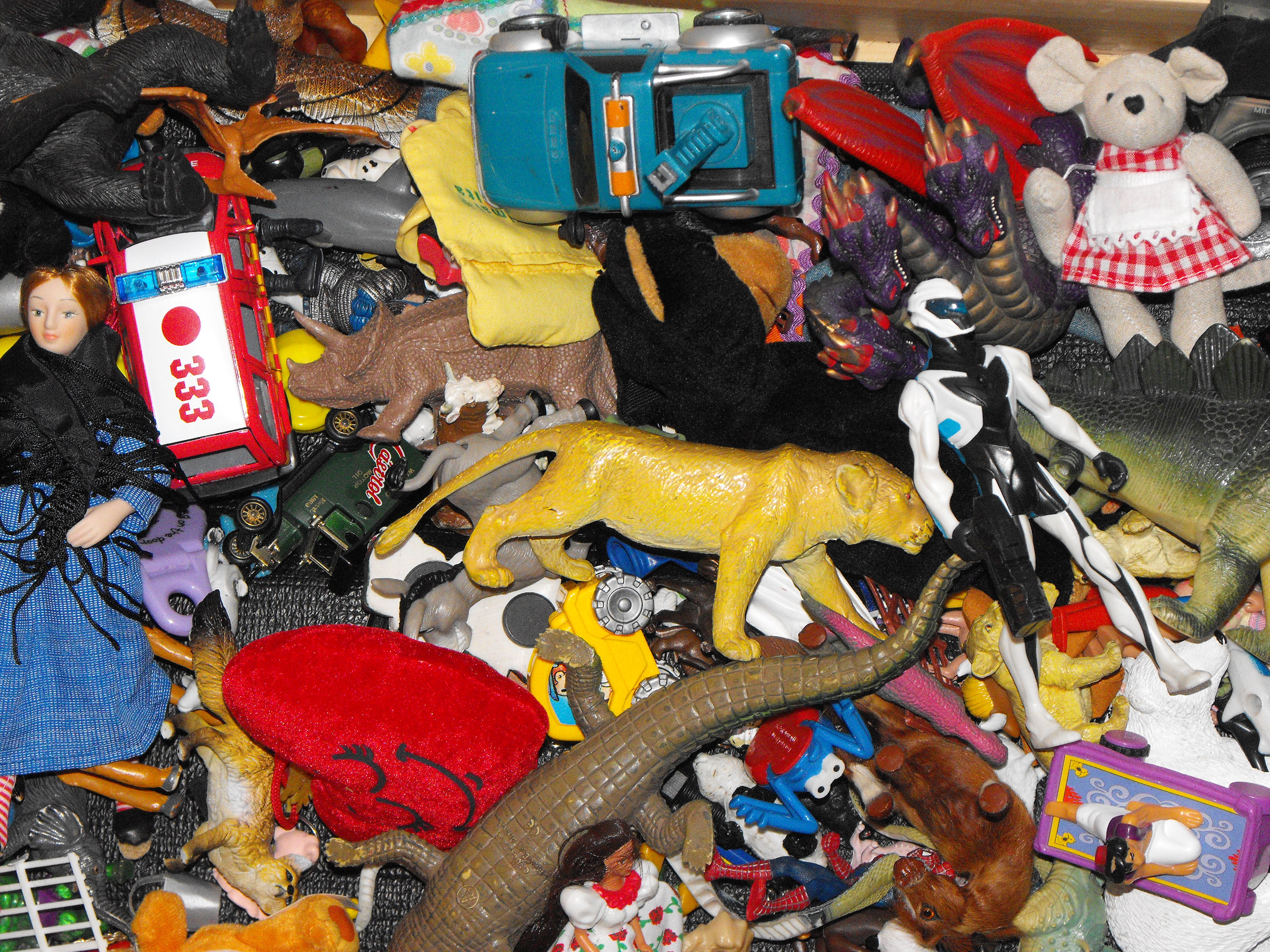 Creative counselling: A pile of props