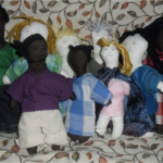 Creative counselling: Rag-doll family for re-enactments